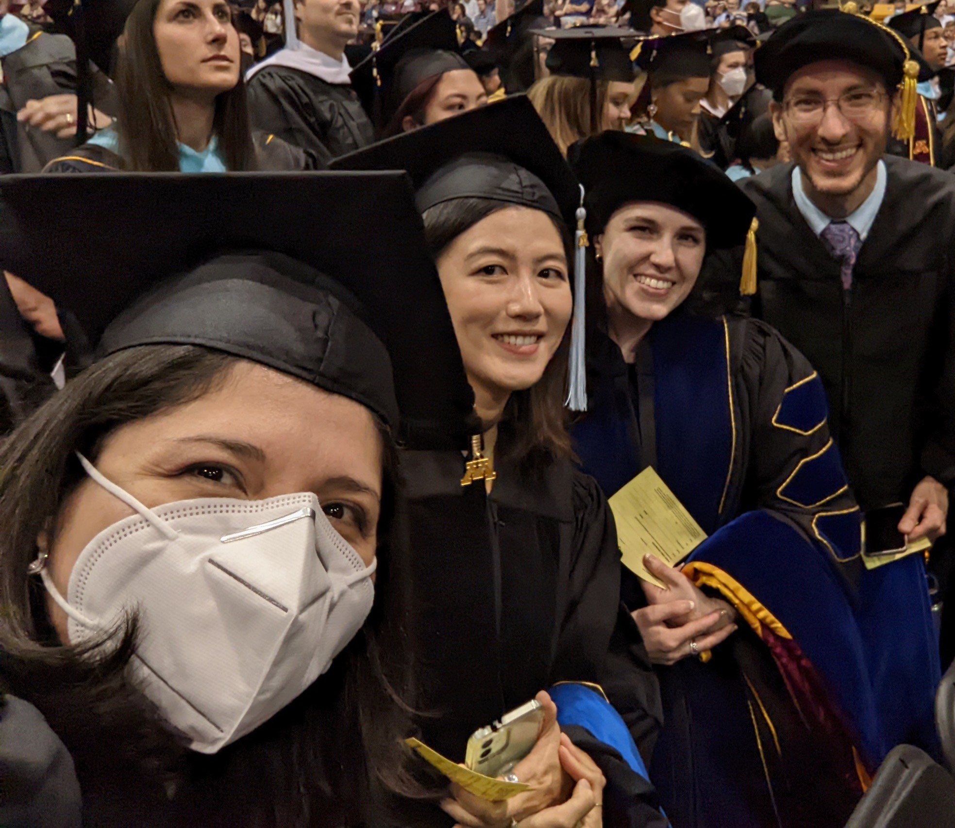 QME Students at the 2022 Commencment